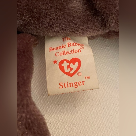 TY Beanie Baby Babies Stinger The Scorpion 1998 - RARE RETIRED - Tag Errors - Picture 4 of 6
